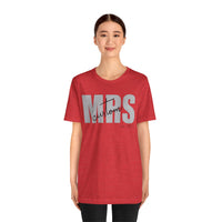 Load image into Gallery viewer, Beautiful Personalized MRS Unisex Jersey Short Sleeve Tee
