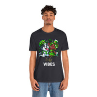 Load image into Gallery viewer, Lucky Vibes Unisex Jersey Short Sleeve Tee
