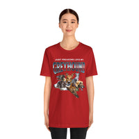 Load image into Gallery viewer, Just Franking my Greyhound dog tshirt, Unisex Jersey Short Sleeve Tee
