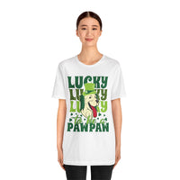 Load image into Gallery viewer, Lucky Lucky PawPaw Tshirt, Unisex Jersey Short Sleeve Tee
