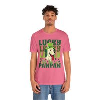 Load image into Gallery viewer, Lucky Lucky PawPaw Tshirt, Unisex Jersey Short Sleeve Tee
