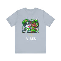Load image into Gallery viewer, Lucky Vibes Unisex Jersey Short Sleeve Tee
