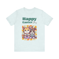 Load image into Gallery viewer, Happy Easter Day, Unisex Jersey Short Sleeve Tee
