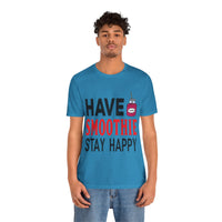 Load image into Gallery viewer, Have Smoothie Stay Happy, Unisex Jersey Short Sleeve Tee
