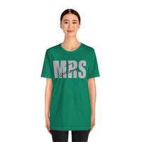 Load image into Gallery viewer, Personalized MRS Unisex Jersey Short Sleeve Tee
