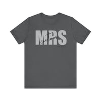 Load image into Gallery viewer, Personalized MRS Unisex Jersey Short Sleeve Tee
