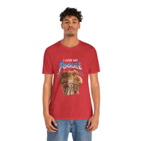 Load image into Gallery viewer, I Love My Poodle Shirt, Unisex Jersey Short Sleeve Tee
