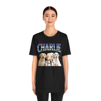 Load image into Gallery viewer, Amazing Charlie Dog Unisex Jersey Short Sleeve Tee
