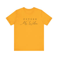 Load image into Gallery viewer, Personalized Future MR Unisex Jersey Short Sleeve Tee
