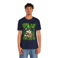 Load image into Gallery viewer, Good Day To Have A Lucky Day, Unisex Jersey Short Sleeve Tee
