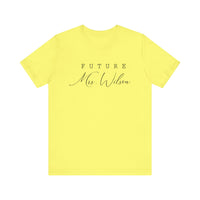 Load image into Gallery viewer, Personalized Future MR Unisex Jersey Short Sleeve Tee
