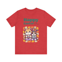 Load image into Gallery viewer, Happy Easter Day, Unisex Jersey Short Sleeve Tee
