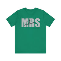 Load image into Gallery viewer, Personalized MRS Unisex Jersey Short Sleeve Tee
