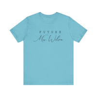 Load image into Gallery viewer, Personalized Future MR Unisex Jersey Short Sleeve Tee
