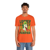 Load image into Gallery viewer, Lucky Lucky PawPaw Tshirt, Unisex Jersey Short Sleeve Tee
