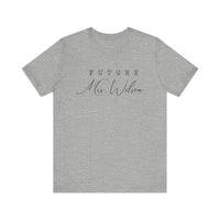 Load image into Gallery viewer, Personalized Future MR Unisex Jersey Short Sleeve Tee
