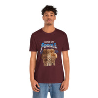 Load image into Gallery viewer, I Love My Poodle Shirt, Unisex Jersey Short Sleeve Tee
