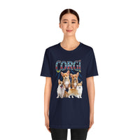 Load image into Gallery viewer, Corgi Dog Gift, Corgi Lover Present Tshirt, Unisex Jersey Short Sleeve Tee
