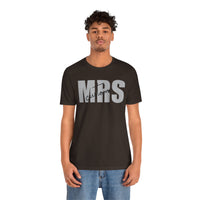 Load image into Gallery viewer, Personalized MRS Unisex Jersey Short Sleeve Tee
