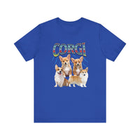 Load image into Gallery viewer, Corgi Dog Gift, Corgi Lover Present Tshirt, Unisex Jersey Short Sleeve Tee
