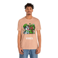 Load image into Gallery viewer, Lucky Vibes Unisex Jersey Short Sleeve Tee
