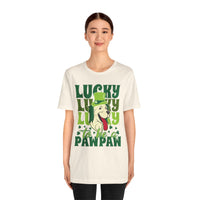 Load image into Gallery viewer, Lucky Lucky PawPaw Tshirt, Unisex Jersey Short Sleeve Tee
