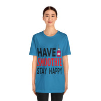 Load image into Gallery viewer, Have Smoothie Stay Happy, Unisex Jersey Short Sleeve Tee
