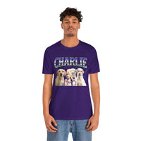 Load image into Gallery viewer, Amazing Charlie Dog Unisex Jersey Short Sleeve Tee
