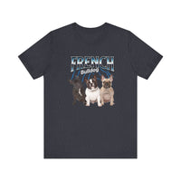 Load image into Gallery viewer, I Love My french bulldog Tshirt, Unisex Jersey Short Sleeve Tee
