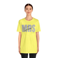 Load image into Gallery viewer, Personalized MRS Unisex Jersey Short Sleeve Tee
