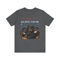 Load image into Gallery viewer, Life is Better with a Beauceron, Unisex Jersey Short Sleeve Tee
