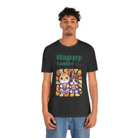 Load image into Gallery viewer, Happy Easter Day, Unisex Jersey Short Sleeve Tee
