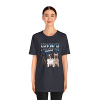 Load image into Gallery viewer, I Love My french bulldog Tshirt, Unisex Jersey Short Sleeve Tee
