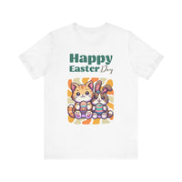Load image into Gallery viewer, Happy Easter Day, Unisex Jersey Short Sleeve Tee
