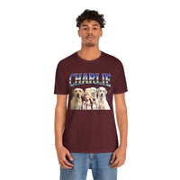 Load image into Gallery viewer, Amazing Charlie Dog Unisex Jersey Short Sleeve Tee
