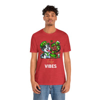 Load image into Gallery viewer, Lucky Vibes Unisex Jersey Short Sleeve Tee

