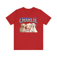 Load image into Gallery viewer, Amazing Charlie Dog Unisex Jersey Short Sleeve Tee
