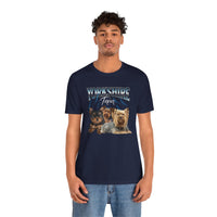 Load image into Gallery viewer, Yorkshire Terrier Tshirt, Unisex Jersey Short Sleeve Tee
