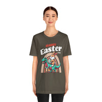Load image into Gallery viewer, Happy Easter Day, Wonderful Tshirt, Unisex Jersey Short Sleeve Tee
