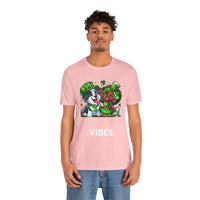 Load image into Gallery viewer, Lucky Vibes Unisex Jersey Short Sleeve Tee
