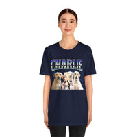Load image into Gallery viewer, Amazing Charlie Dog Unisex Jersey Short Sleeve Tee
