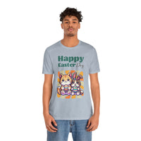 Load image into Gallery viewer, Happy Easter Day, Unisex Jersey Short Sleeve Tee
