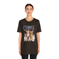Load image into Gallery viewer, Corgi Dog Gift, Corgi Lover Present Tshirt, Unisex Jersey Short Sleeve Tee
