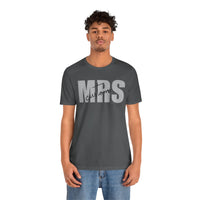 Load image into Gallery viewer, Personalized MRS Unisex Jersey Short Sleeve Tee

