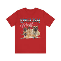Load image into Gallery viewer, English Mastiff Gift For Him, Mastiff Owner Tshirt, Mastiff Tee, Mastiff T-Shirt For Men, Unisex Jersey Short Sleeve Tee
