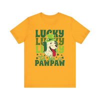 Load image into Gallery viewer, Lucky Lucky PawPaw Tshirt, Unisex Jersey Short Sleeve Tee
