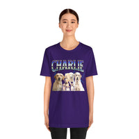Load image into Gallery viewer, Amazing Charlie Dog Unisex Jersey Short Sleeve Tee
