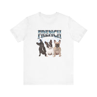 Load image into Gallery viewer, I Love My french bulldog Tshirt, Unisex Jersey Short Sleeve Tee

