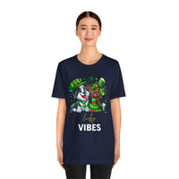 Load image into Gallery viewer, Lucky Vibes Unisex Jersey Short Sleeve Tee
