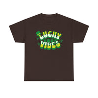 Load image into Gallery viewer, Lucky Vibes, Amazing Tshirt, Unisex Heavy Cotton Tee
